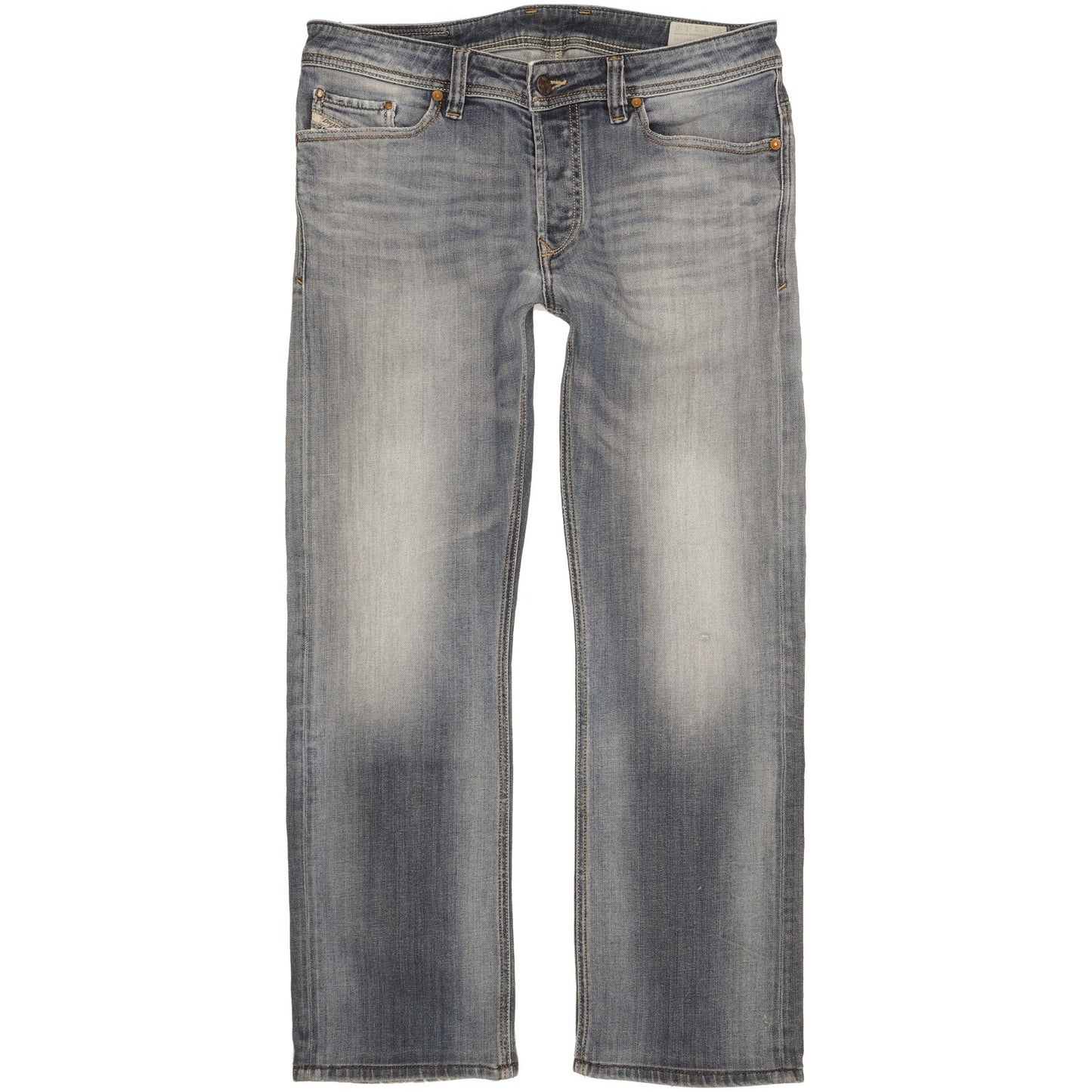 Diesel Viker Men Blue Straight Regular Stretch Jeans W33 L29