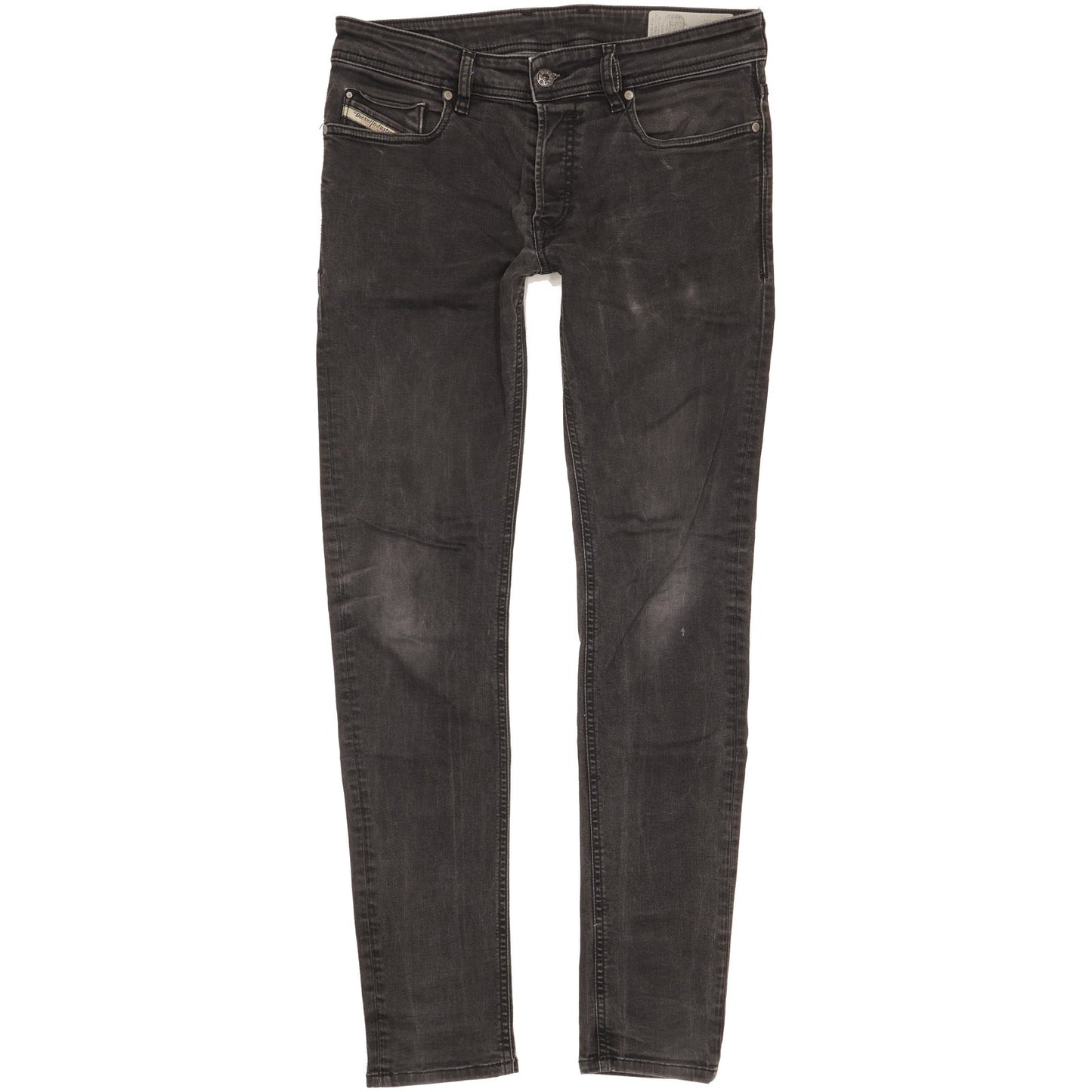 Diesel Troxer Men Black Skinny Slim Stretch Jeans W30 L32
