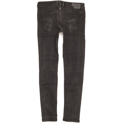 Diesel Troxer Men Black Skinny Slim Stretch Jeans W30 L32