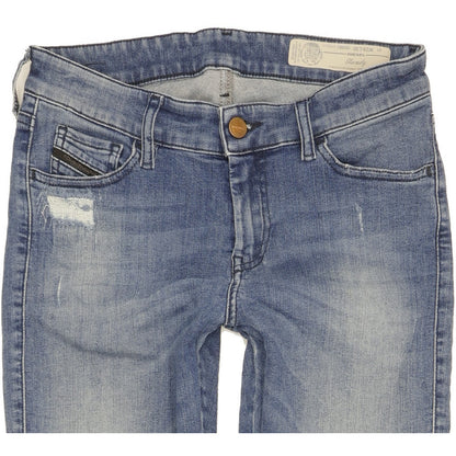 Diesel Slandy Women Blue Skinny Slim Stretch Jeans W28 L27