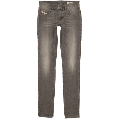 Diesel Livier Women Grey Skinny Slim Jegging Stretch Jeans W28 L33