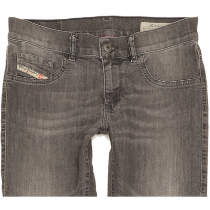 Diesel Livier Women Grey Skinny Slim Jegging Stretch Jeans W28 L33
