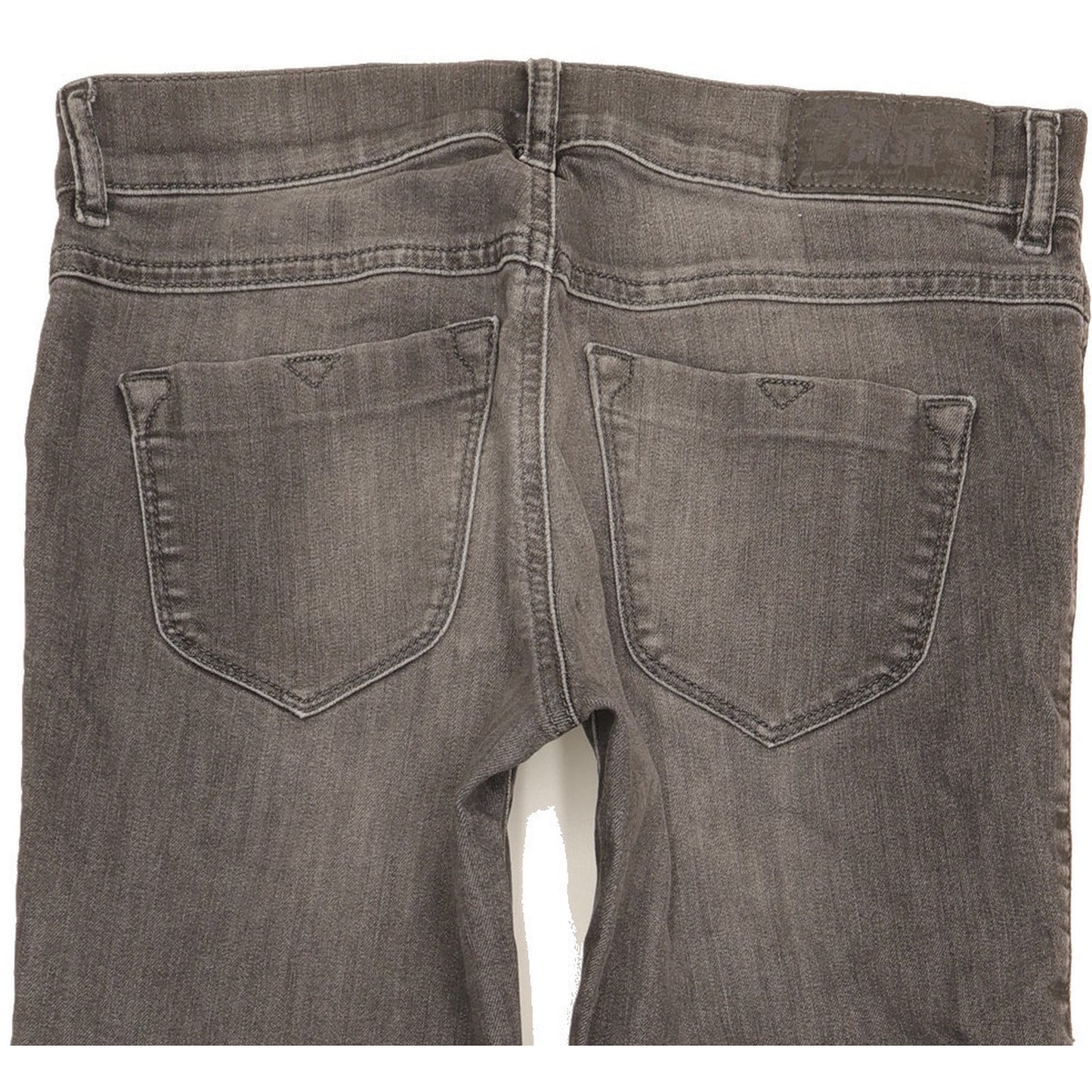 Diesel Livier Women Grey Skinny Slim Jegging Stretch Jeans W28 L33