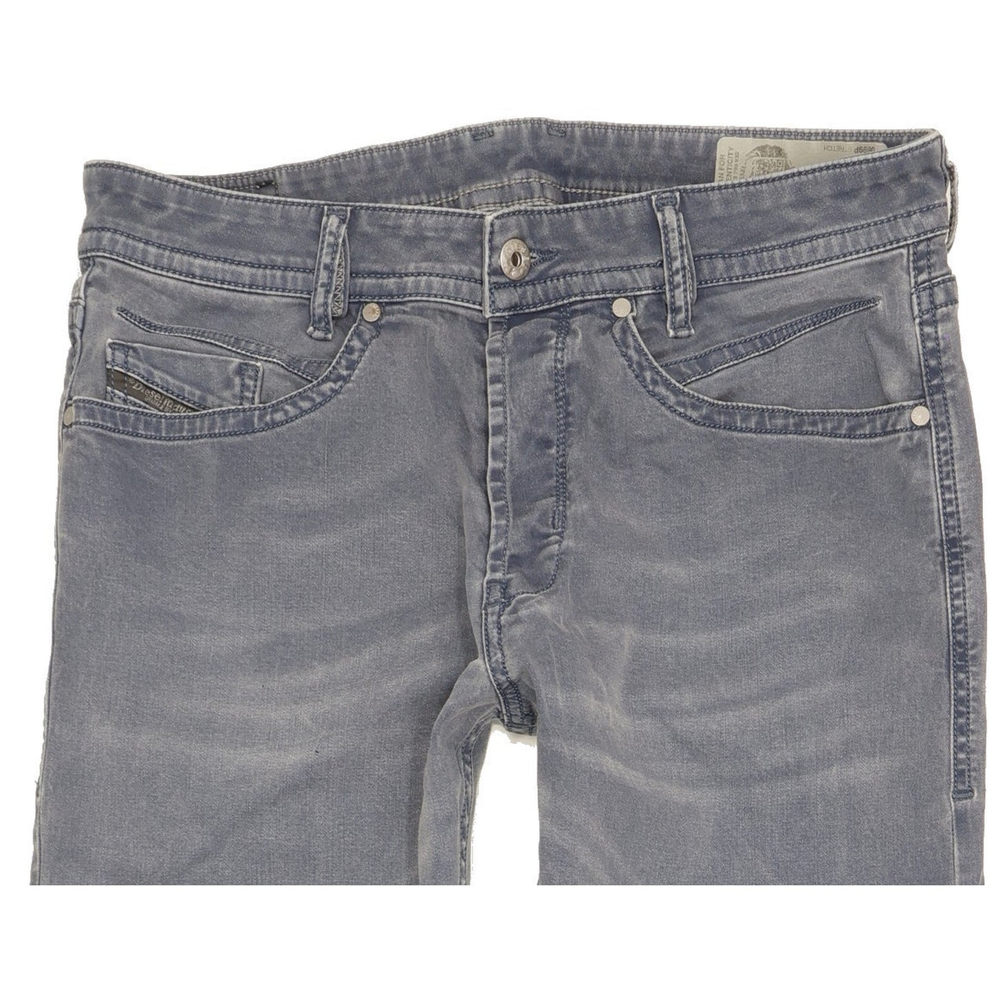 Diesel Akee Men Blue Tapered Slim Stretch Jeans W30 L31