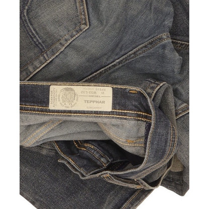 Diesel Tepphar Men Blue Tapered Slim Stretch Jeans W33 L32