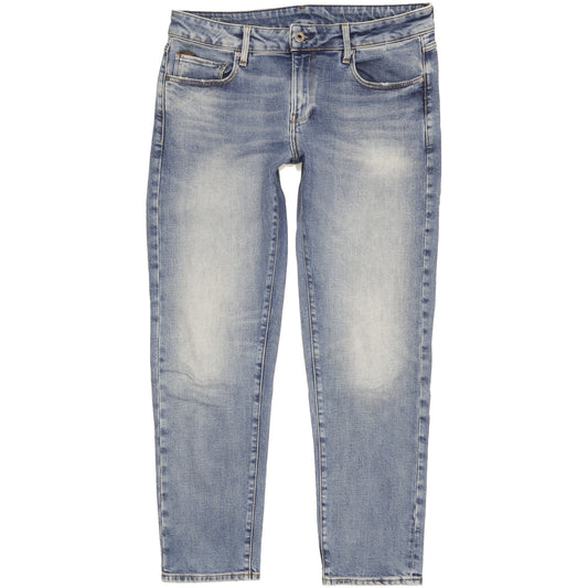 G-Star Kate Women Blue Tapered Relaxed Boyfriend Stretch Jeans W29 L32