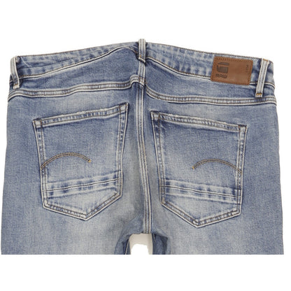 G-Star Kate Women Blue Tapered Relaxed Boyfriend Stretch Jeans W29 L32