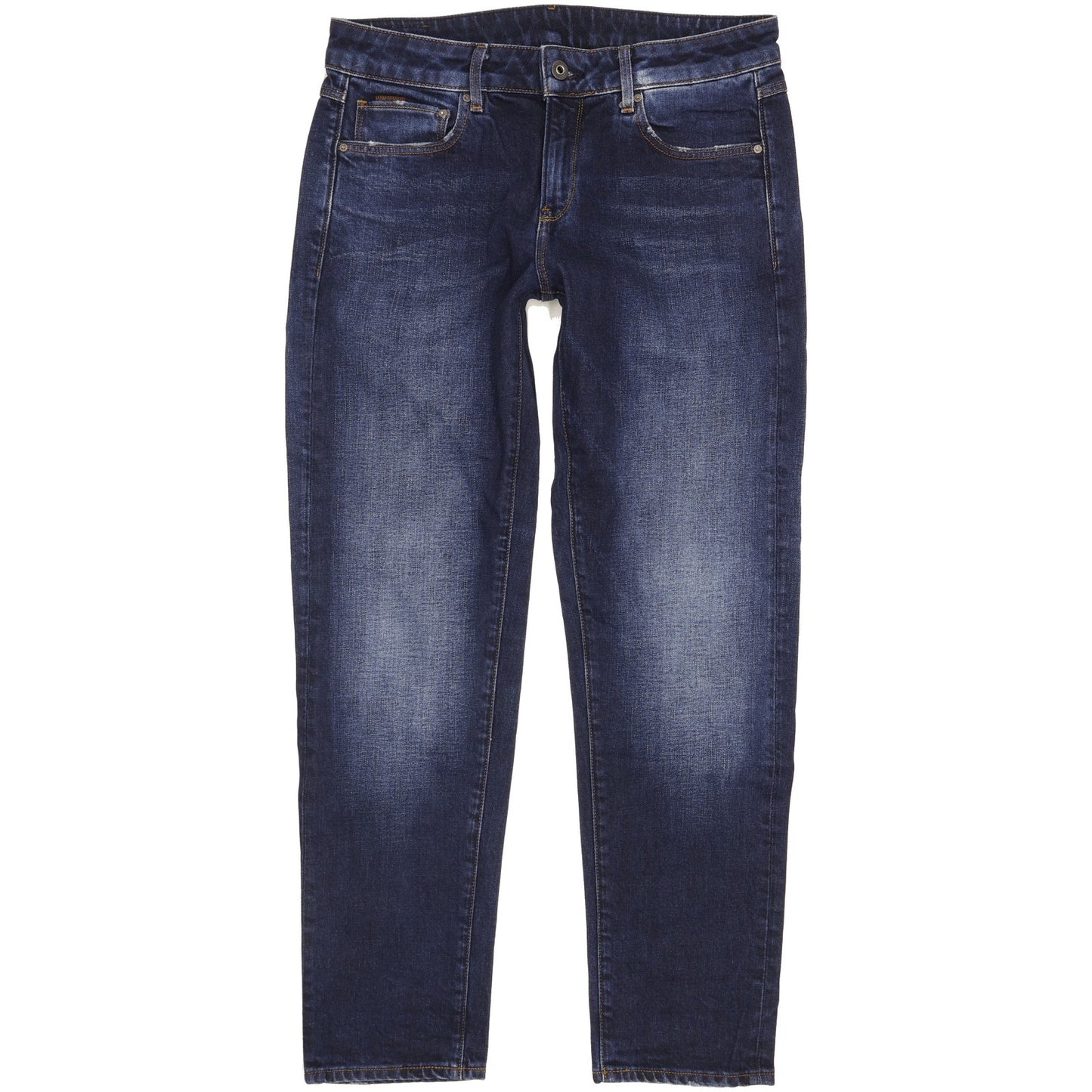 G-Star Kate Women Blue Tapered Relaxed Boyfriend Stretch Jeans W27 L32