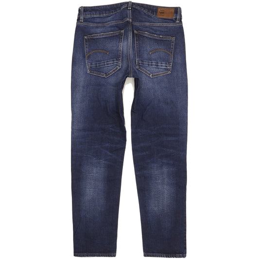 G-Star Kate Women Blue Tapered Relaxed Boyfriend Stretch Jeans W27 L32