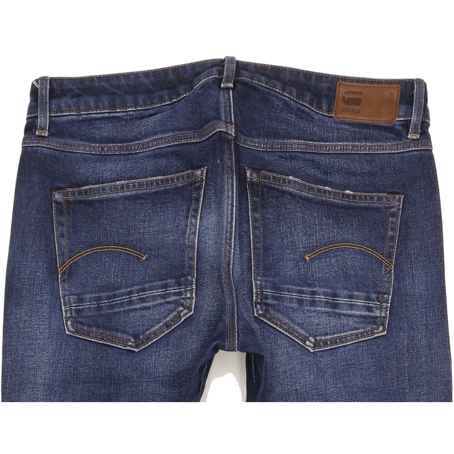 G-Star Kate Women Blue Tapered Relaxed Boyfriend Stretch Jeans W27 L32