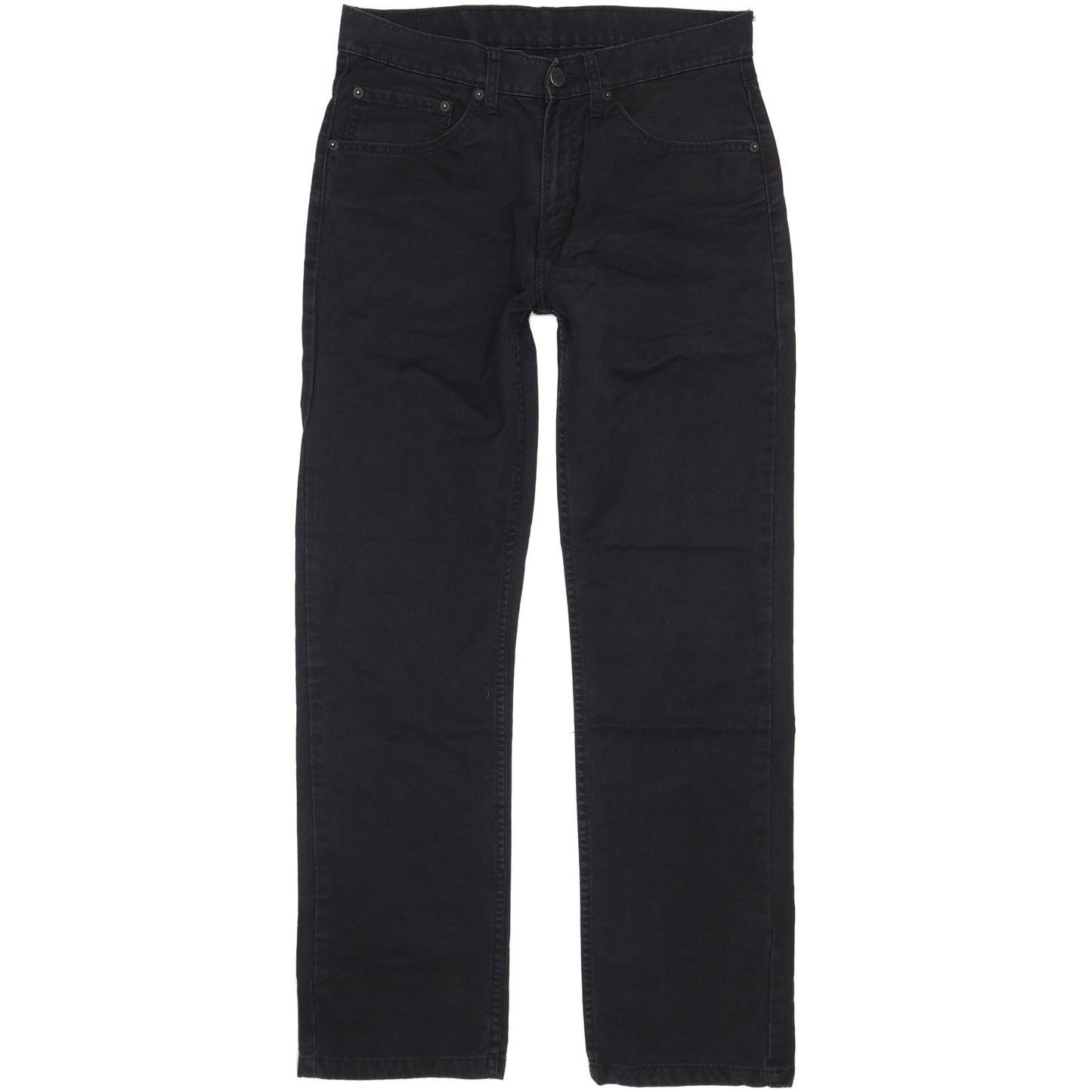 Levi's 752 Men Black Straight Regular Jeans W32 L31