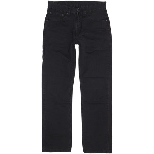 Levi's 752 Men Black Straight Regular Jeans W32 L31