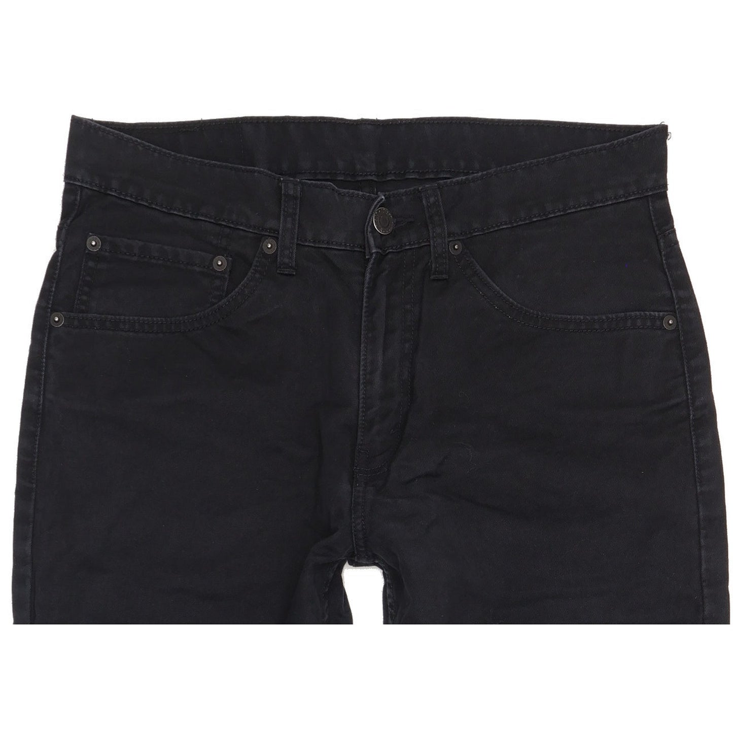 Levi's 752 Men Black Straight Regular Jeans W32 L31