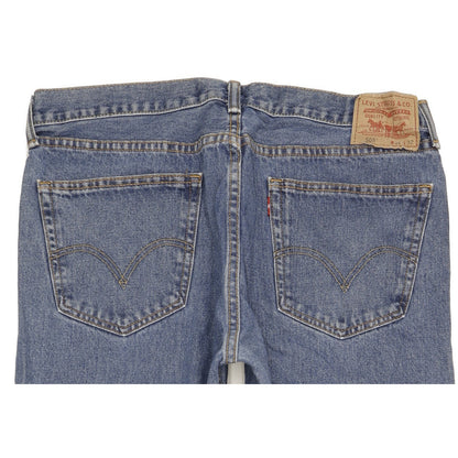 Levi's 505 Men Blue Straight Regular Jeans W36 L32