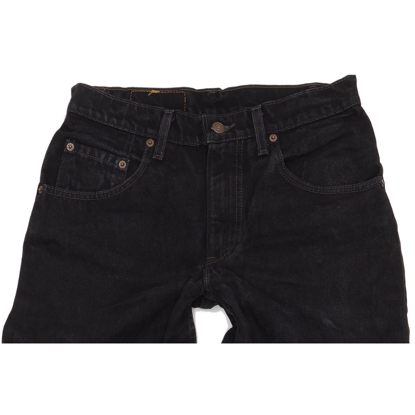 Levi's 560 Made in USA Men Black Tapered Loose Jeans W31 L36