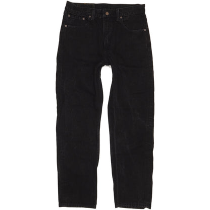 Levi's 505 Made in USA Men Black Straight Regular Jeans W33 L30