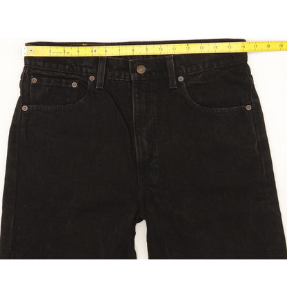 Levi's 505 Made in USA Men Black Straight Regular Jeans W33 L30