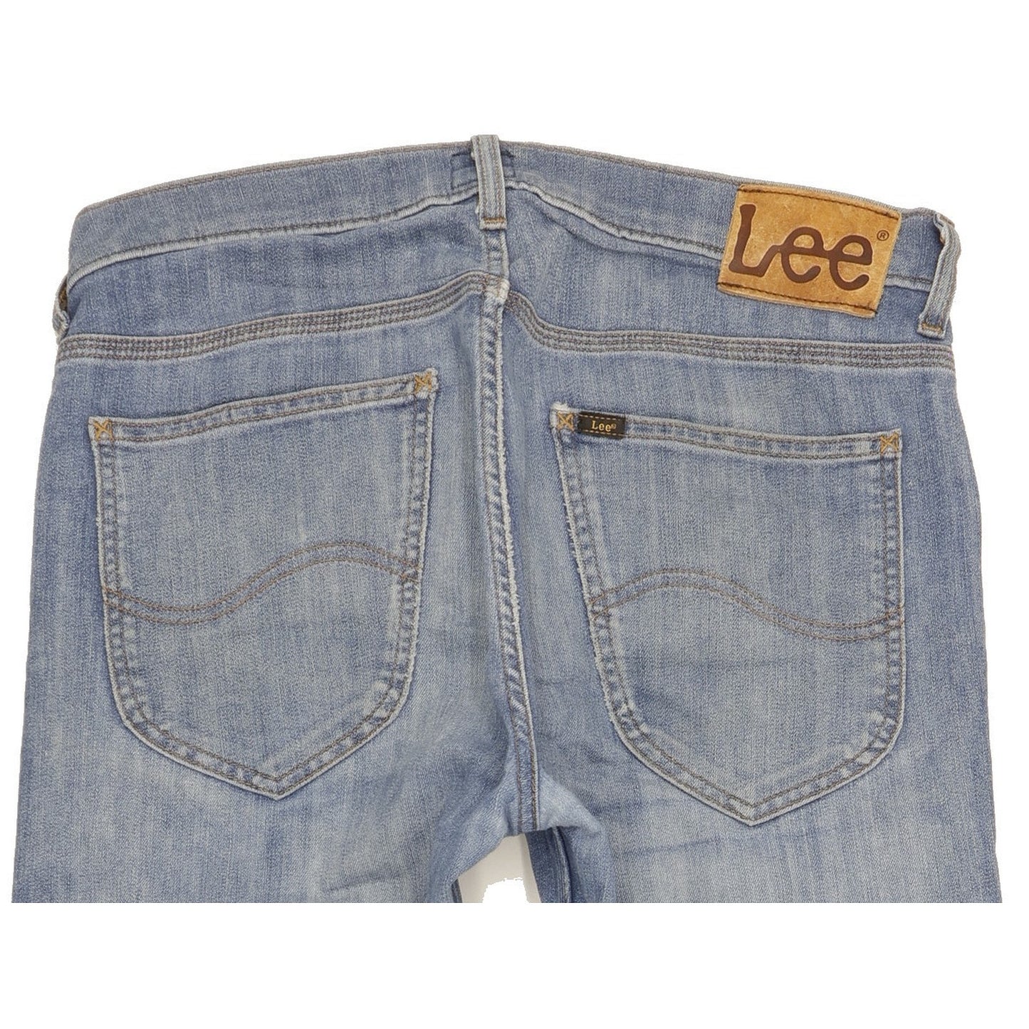 Lee Daren Men Blue Straight Slim Stretch Jeans W32 L32