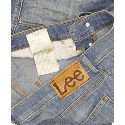 Lee Daren Men Blue Straight Slim Stretch Jeans W32 L32