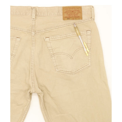 Levi's 501 Men Beige Straight Regular Jeans W38 L31