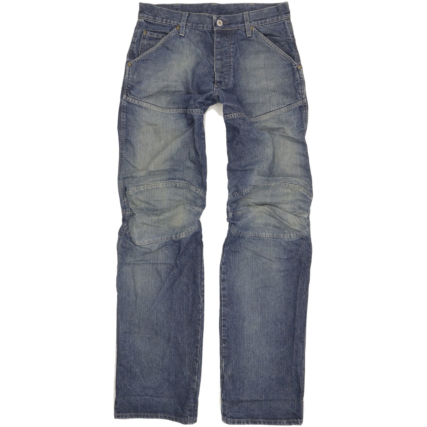 G-Star Elwood Men Blue Straight Regular Jeans W31 L36