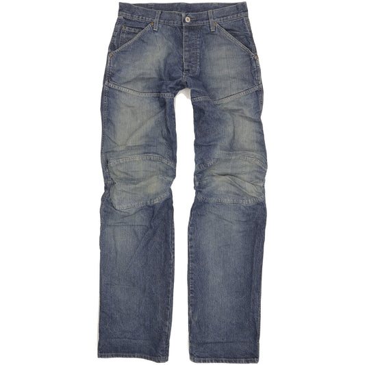 G-Star Elwood Men Blue Straight Regular Jeans W31 L36