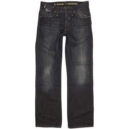 G-Star New Locker Men Navy Straight Regular Jeans W30 L32