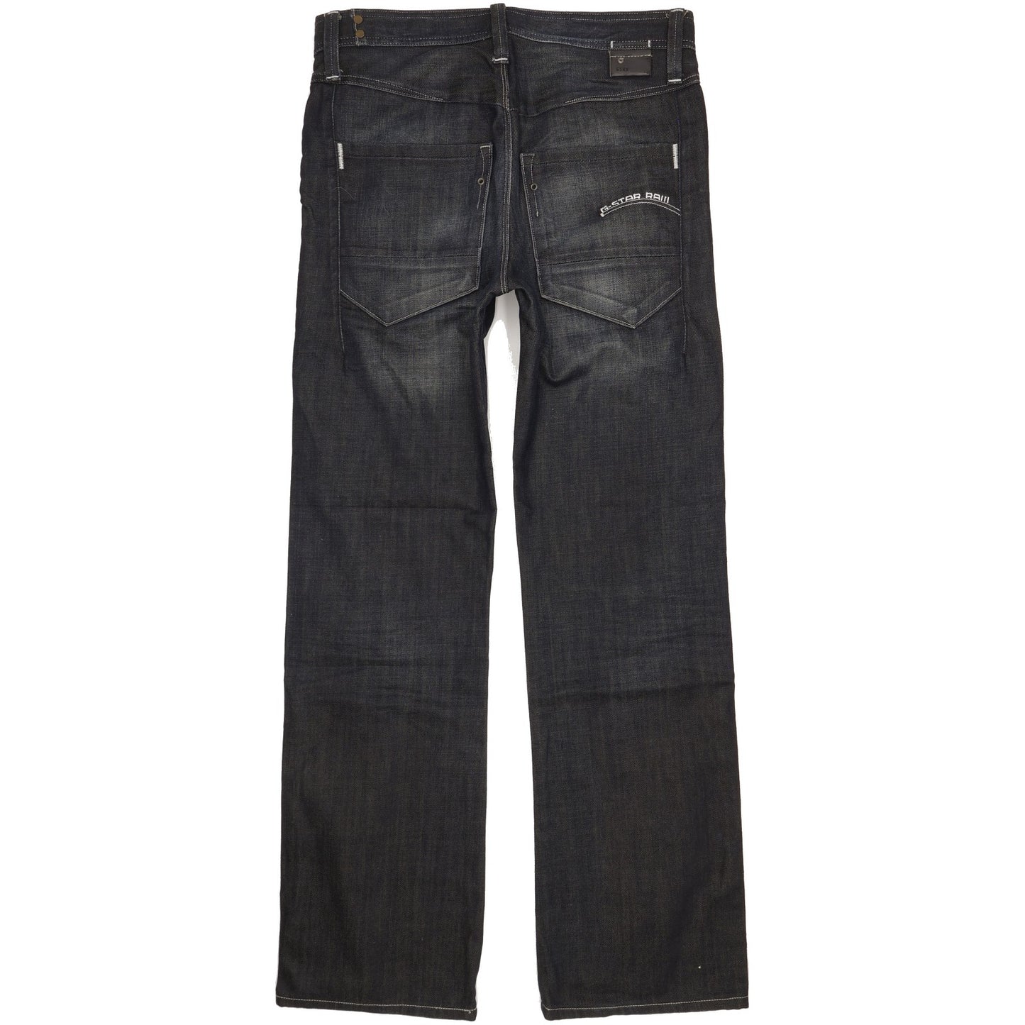 G-Star New Locker Men Navy Straight Regular Jeans W30 L32