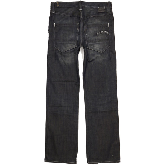 G-Star New Locker Men Navy Straight Regular Jeans W30 L32