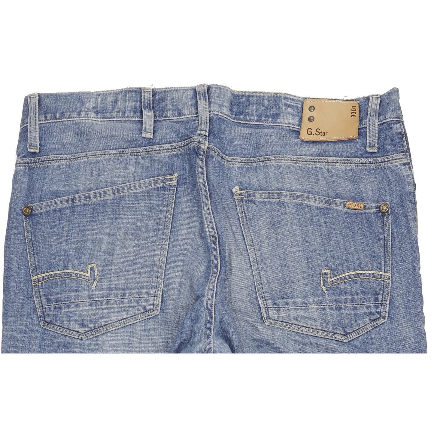 G-Star Coder Men Blue Straight Regular Jeans W38 L32