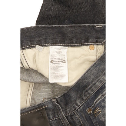 G-Star 3301 Men Navy Straight Regular Jeans W33 L36