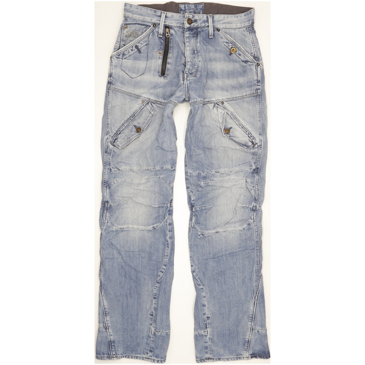 G-Star Scuba 5620 Men Blue Straight Loose Jeans W33 L34