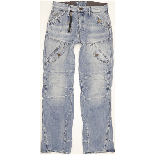 G-Star Scuba 5620 Men Blue Straight Loose Jeans W33 L34