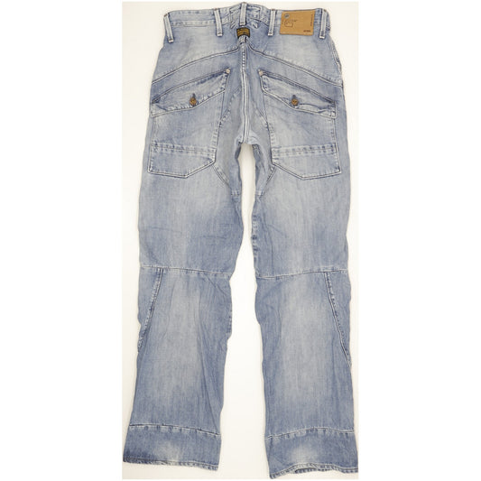 G-Star Scuba 5620 Men Blue Straight Loose Jeans W33 L34