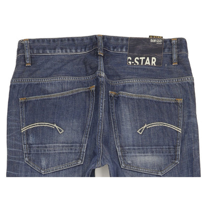 G-Star Yeld Men Blue Straight Loose Jeans W31 L34