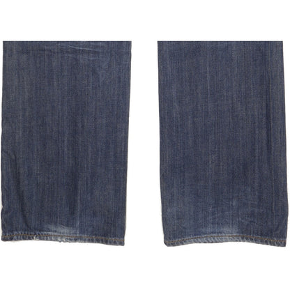 G-Star Yeld Men Blue Straight Loose Jeans W31 L34