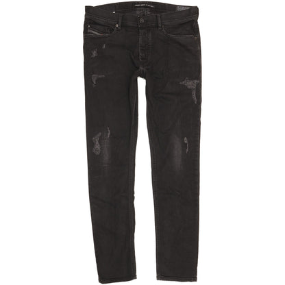 Diesel Tepphar Men Blue Tapered Slim Stretch Jeans W33 L32