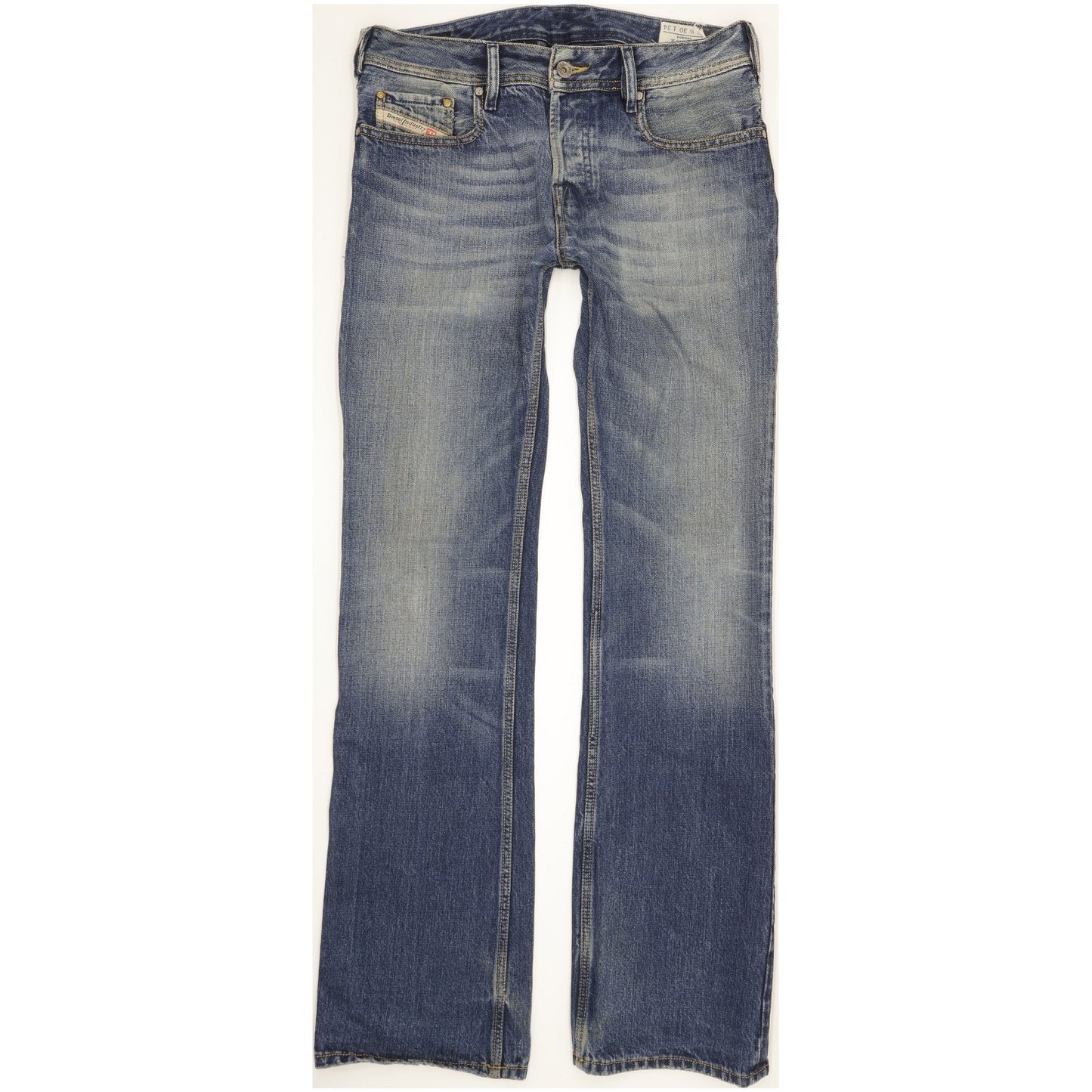 Diesel Zatiny Men Blue Bootcut Regular Jeans W30 L34