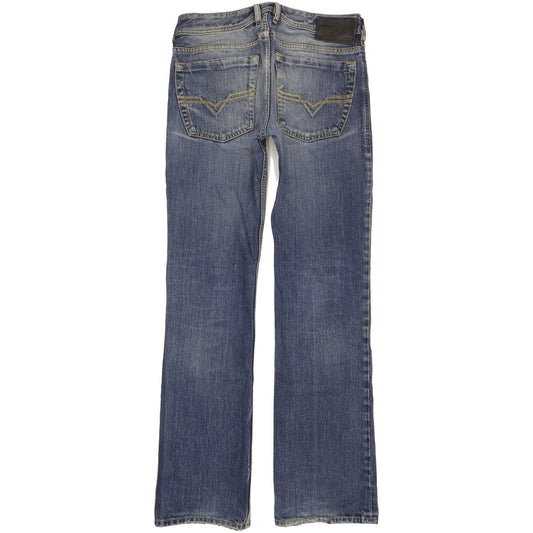 Diesel Zatiny Men Blue Bootcut Regular Jeans W30 L34