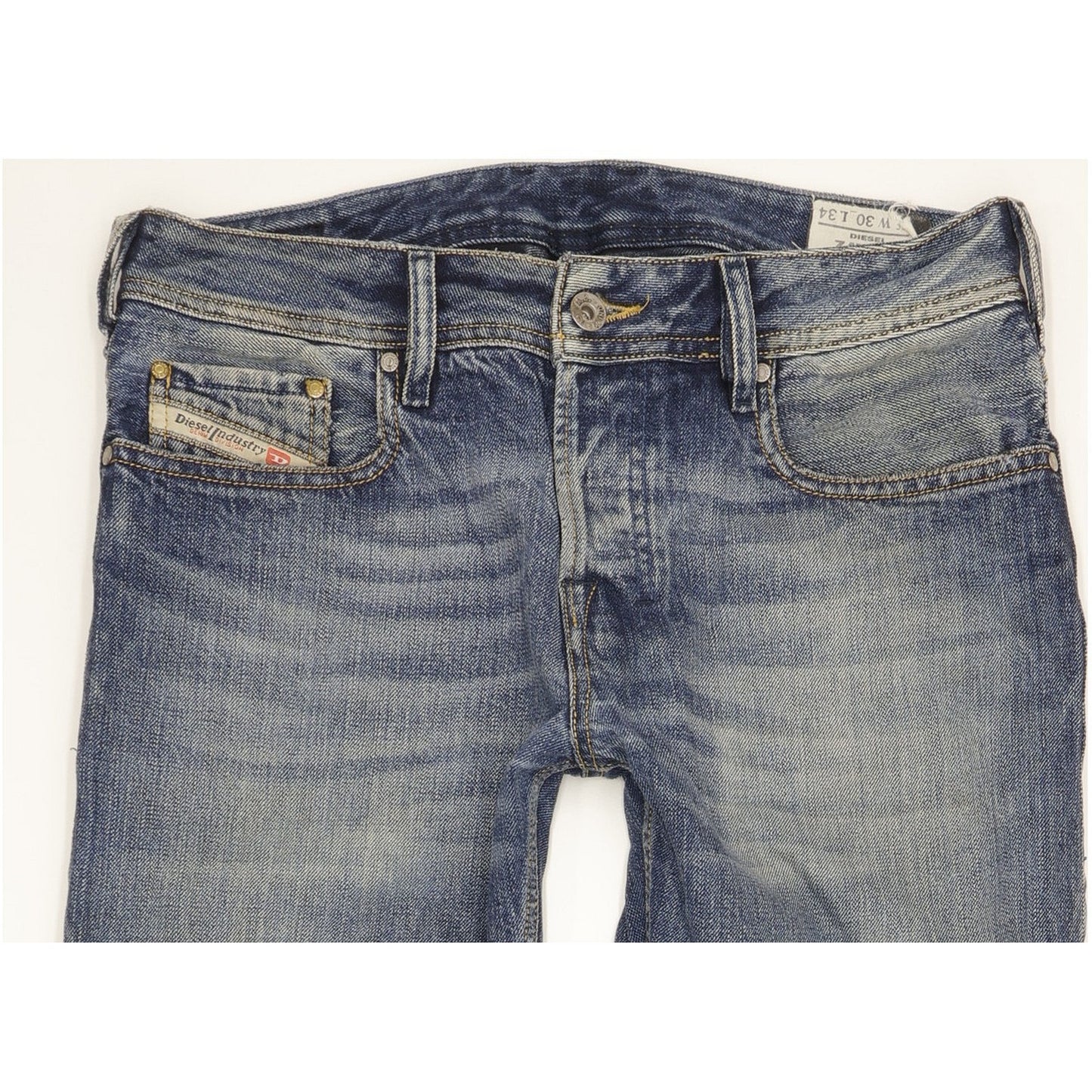 Diesel Zatiny Men Blue Bootcut Regular Jeans W30 L34