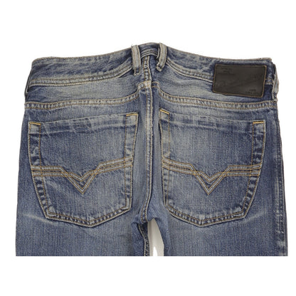 Diesel Zatiny Men Blue Bootcut Regular Jeans W30 L34