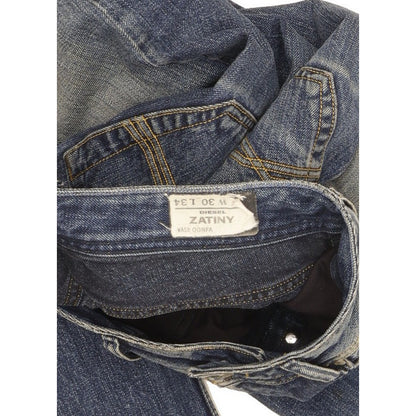 Diesel Zatiny Men Blue Bootcut Regular Jeans W30 L34