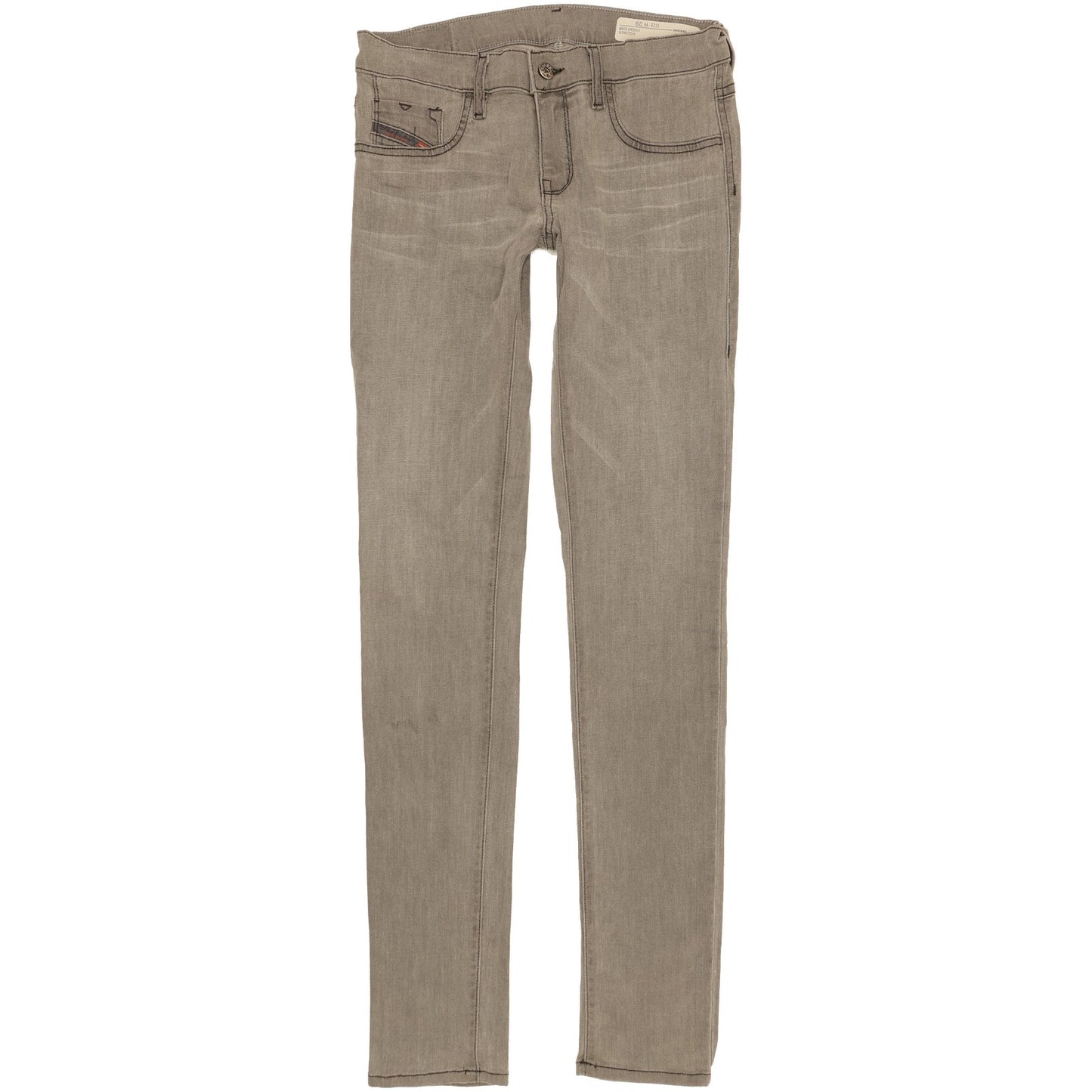 Diesel Livier Women Grey Skinny Slim Jegging Stretch Jeans W29 L33