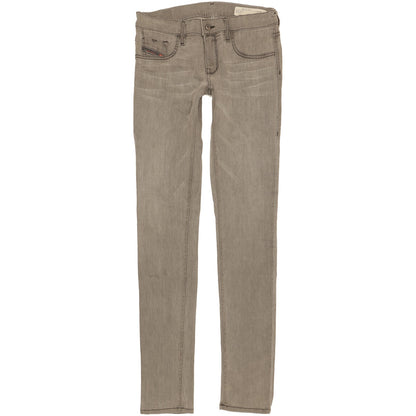 Diesel Livier Women Grey Skinny Slim Jegging Stretch Jeans W29 L33