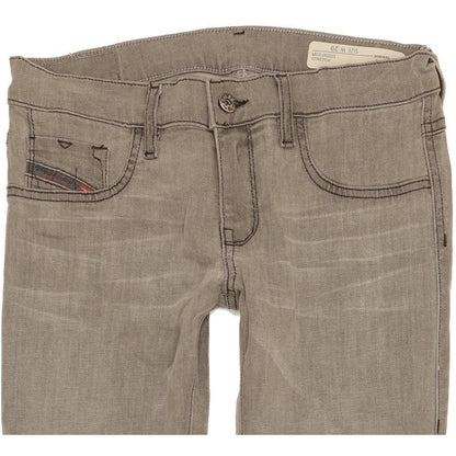 Diesel Livier Women Grey Skinny Slim Jegging Stretch Jeans W29 L33