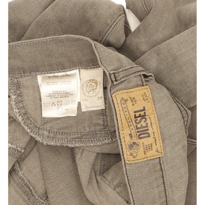 Diesel Livier Women Grey Skinny Slim Jegging Stretch Jeans W29 L33