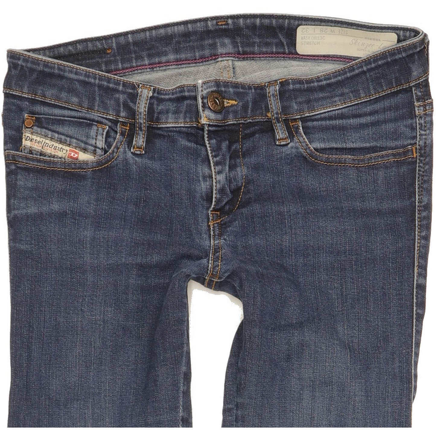 Diesel Skinzee Women Blue Skinny Slim Stretch Jeans W28 L31