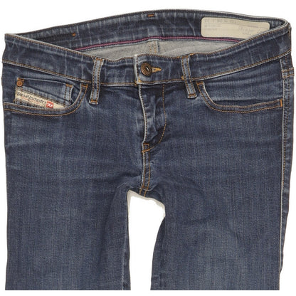 Diesel Skinzee Women Blue Skinny Slim Stretch Jeans W28 L31