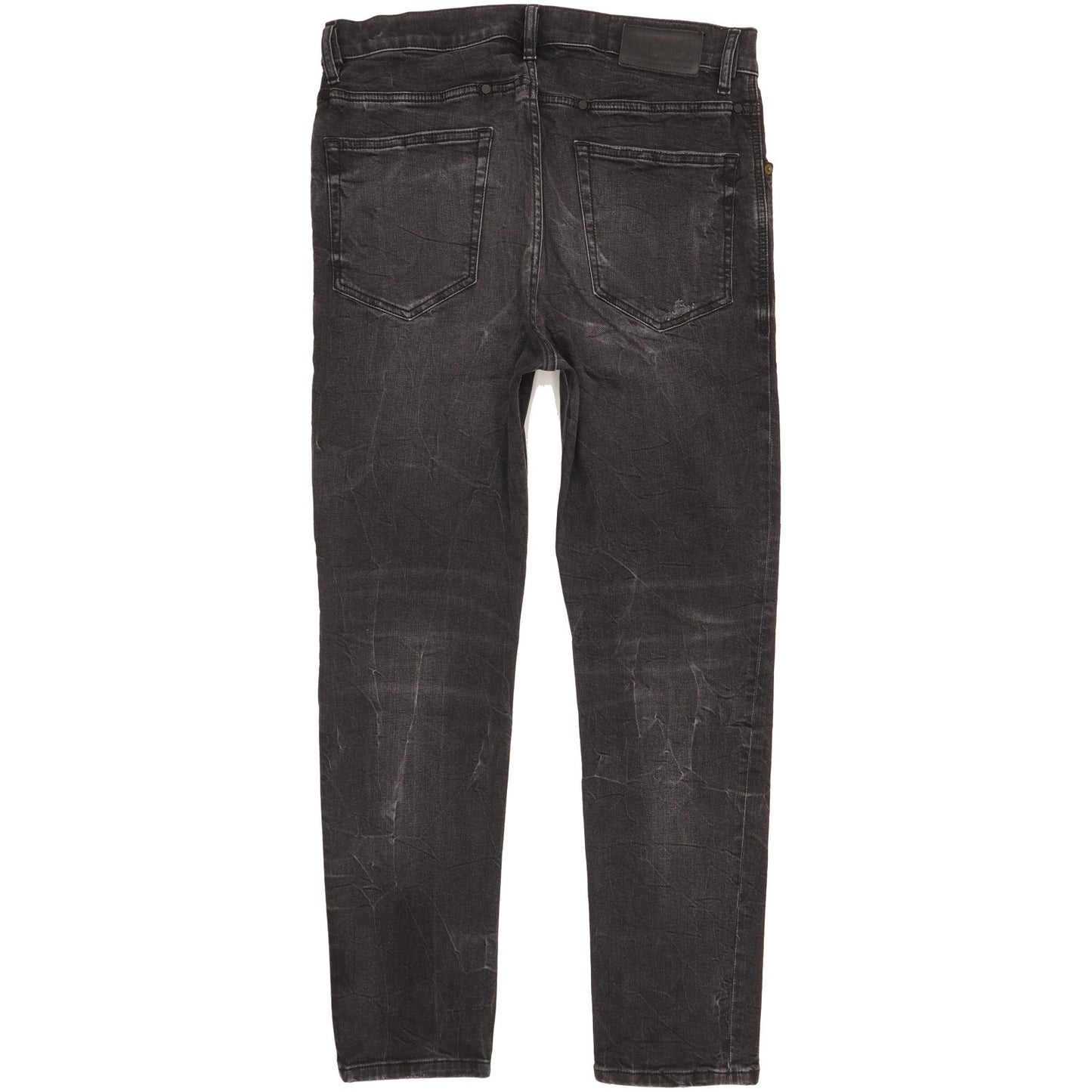Diesel D-eetar Men Black Tapered Regular Stretch Jeans W32 L32