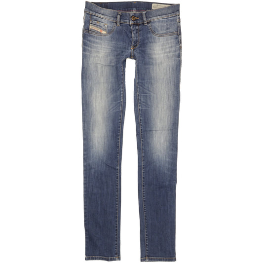 Diesel Livier Women Blue Skinny Slim Jegging Stretch Jeans W29 L33